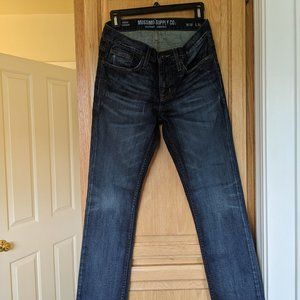 Mossimo Supply Company Slim Straight stretch men's jeans